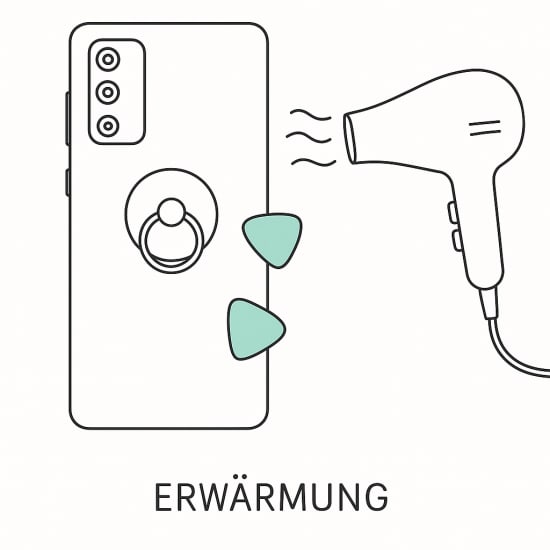 Backcover erwärmen und ablösenjpg